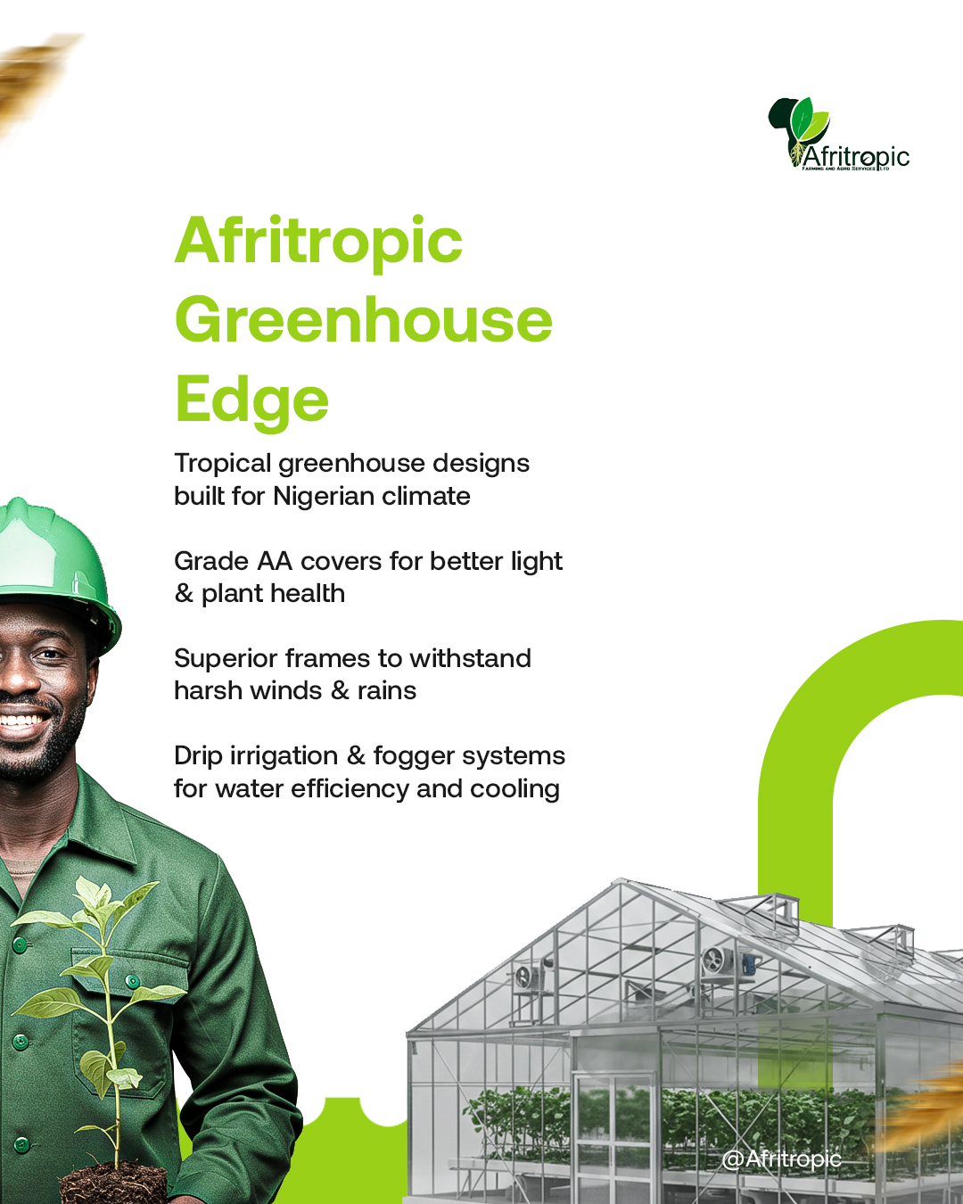 Greenhouse in Nigeria